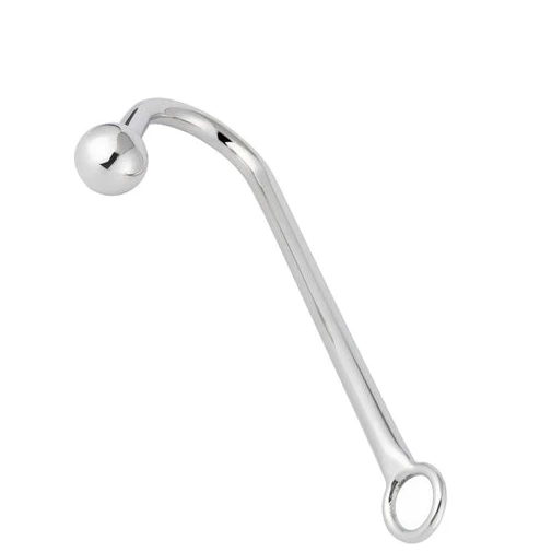 Metal Hook Anal Sex Toy 3294 AllNight Smooth 0702